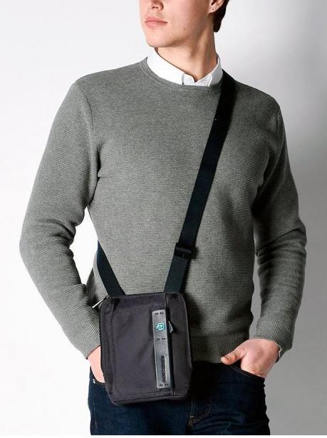 Bürste P16-Linie CHEVRON / SCHWARZ - Umhängetaschen Herren