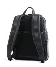 PIQUADRO HARPER Laptop-Rucksack 14 ", aus Leder Schwarz - PC-Rucksäcke - 2