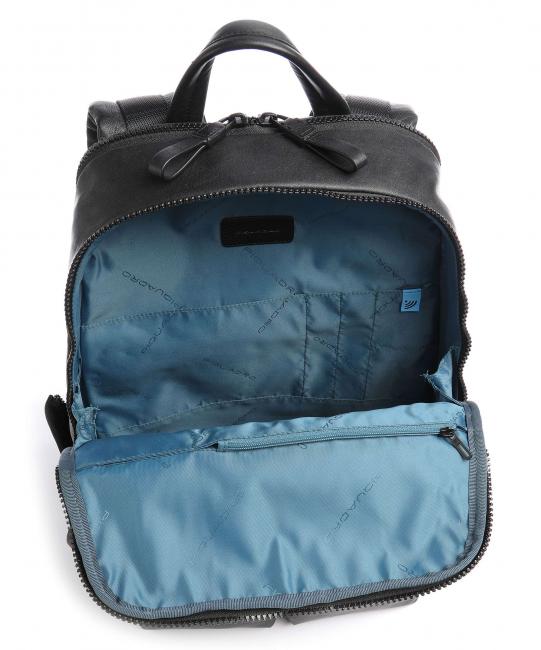 HARPER Laptop-Rucksack 14 ", aus Leder Schwarz - PC-Rucksäcke
