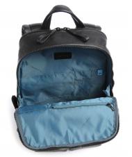PIQUADRO HARPER Laptop-Rucksack 14 ", aus Leder Schwarz - PC-Rucksäcke - 4