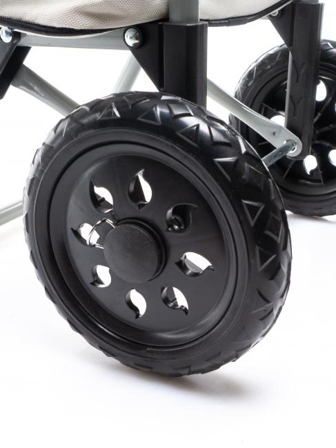 CARRELLO PER LA SPESA L&ouml;sbar Sand - Einkaufswagen
