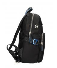 PIQUADRO PQ-RY Rucksack aus recyceltem Stoff, 14-Zoll-PC-Halterung Schwarz - PC-Rucks&auml;cke - 3