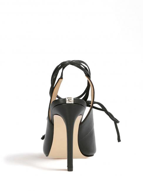 BRIOLA Dekollet&eacute; aus Leder SCHWARZ - Damenschuhe