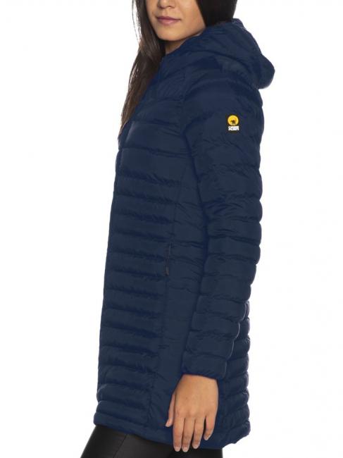 ANNAMARIE Lange Daunenjacke mit Kapuze Liger blau - Daunenjacken f&uuml;r Damen