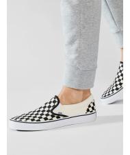 VANS CLASSIC Sneaker zum Hineinschlüpfen schwarz & wtchckerbo - Schuhe Unisex - 9