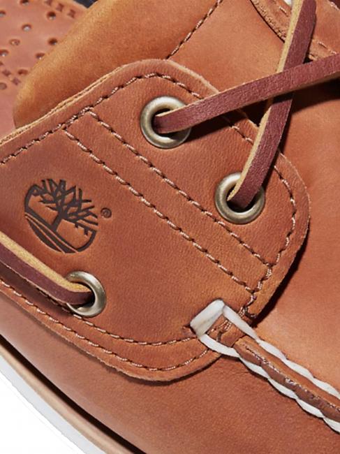 Classic Boat 2 Eye Bootsschuhe aus Leder Aprikosen-Buff - Herrenschuhe