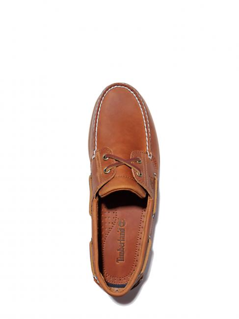 Classic Boat 2 Eye Bootsschuhe aus Leder Aprikosen-Buff - Herrenschuhe