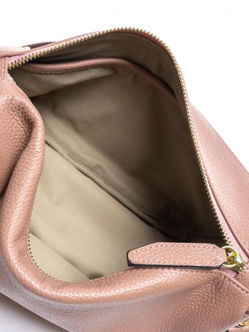 HERITAGE Umh&auml;ngetasche aus Leder rosa - Damentaschen