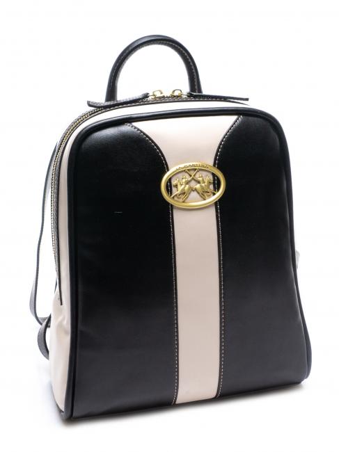 BETHEL Rucksack aus Leder Schwarz - Damentaschen