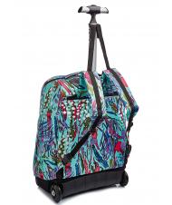 INVICTA BENIN ABSTRACT JUNGLE Trolley-Rucksack - Rucks&auml;cke mit Trolleyfunktion