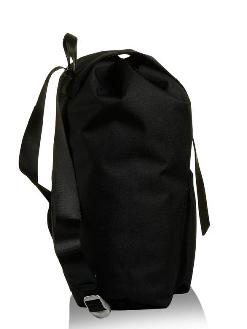 ALPINO SOLID RECYCLED Rucksack aus recyceltem Polyester Schwarz - Rucks&auml;cke f&uuml;r Schule &amp; Freizeit