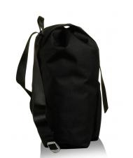 INVICTA ALPINO SOLID RECYCLED Rucksack aus recyceltem Polyester Schwarz - Rucks&auml;cke f&uuml;r Schule &amp; Freizeit - 3