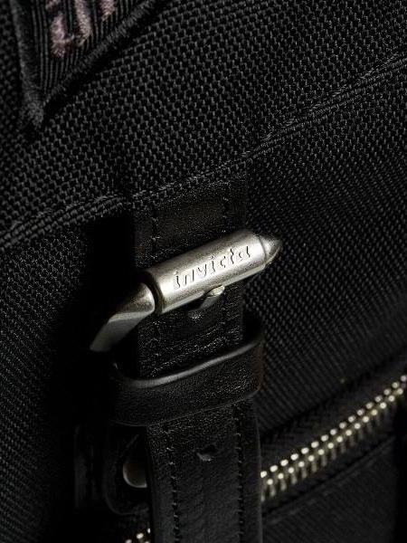 ALPINO SOLID RECYCLED Rucksack aus recyceltem Polyester Schwarz - Rucks&auml;cke f&uuml;r Schule &amp; Freizeit