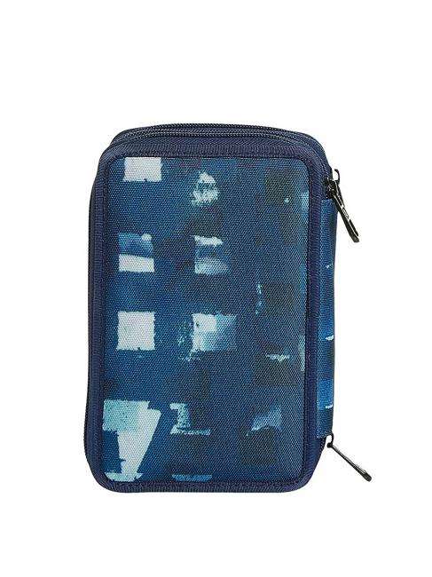 Astuccio 3 zip Kit mit allem f&uuml;r die Schule! Rastert&ouml;neblau - Etuis und Zubeh&ouml;r