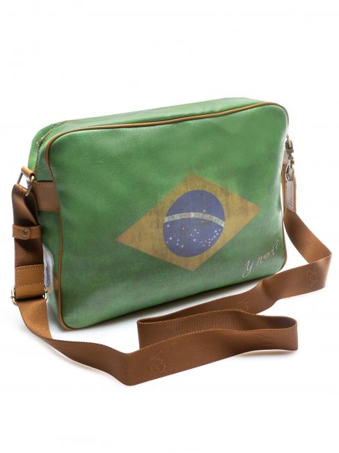 FLAG VINTAGE Mittlere Umhängetasche BRASILIEN - Damentaschen