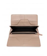 TOSCA BLU BASIC Gro&szlig;e Ledergeldb&ouml;rse mit &Uuml;berschlag Dreck - Brieftaschen Damen - 2
