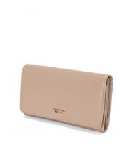 TOSCA BLU BASIC Gro&szlig;e Ledergeldb&ouml;rse mit &Uuml;berschlag Dreck - Brieftaschen Damen - 4