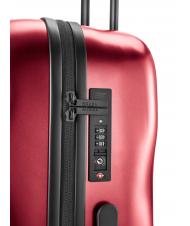 CRASH BAGGAGE ICON Trolley mittlerer Gr&ouml;&szlig;e metall rot - Harte Trolleys - 6