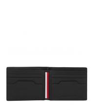 TOMMY HILFIGER TH COMMUTER Ledergeldb&ouml;rse Schwarz - Brieftaschen Herren - 2