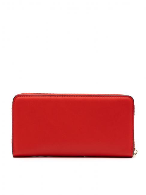 MOLLY Gro&szlig;es Portemonnaie mit Rei&szlig;verschluss rot - Brieftaschen Damen