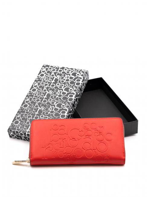 MOLLY Gro&szlig;es Portemonnaie mit Rei&szlig;verschluss rot - Brieftaschen Damen