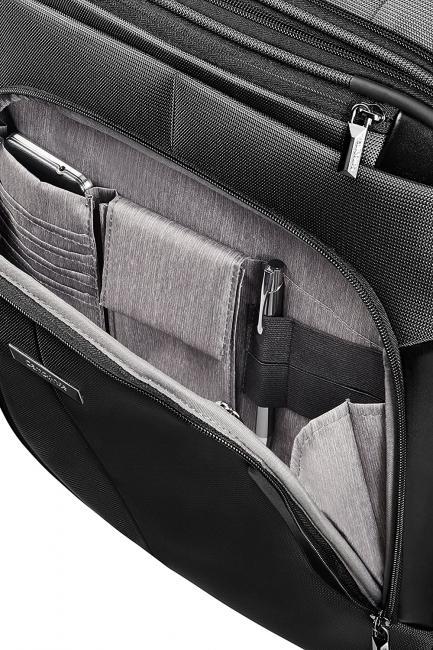XBR OFFICE Handgep&auml;ck-Trolley, 15,6" PC-Halterung SCHWARZ - Handgep&auml;ck