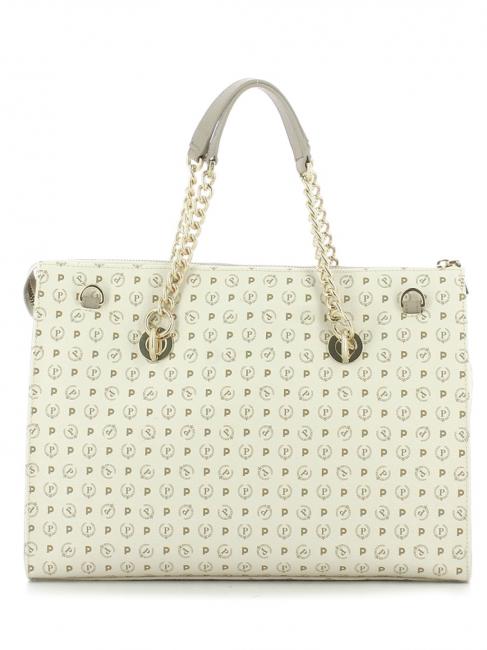 Heritage Classic Handshopper, mit Schulterriemen Elfenbein - Damentaschen