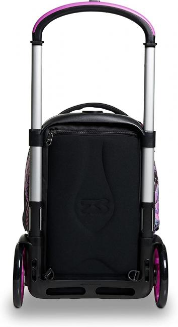 7.1 TYRE Rosegrowe Girl Abnehmbarer Trolley-Rucksack Schwarz - Rucks&auml;cke mit Trolleyfunktion