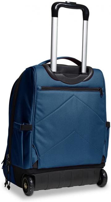 NEW WAY NEW BUMP Plain 2 in 1 Trolley-Rucksack mondbeschienener Ozean - Rucks&auml;cke mit Trolleyfunktion