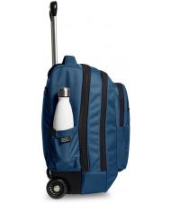 INVICTA NEW WAY NEW BUMP Plain 2 in 1 Trolley-Rucksack mondbeschienener Ozean - Rucks&auml;cke mit Trolleyfunktion - 5