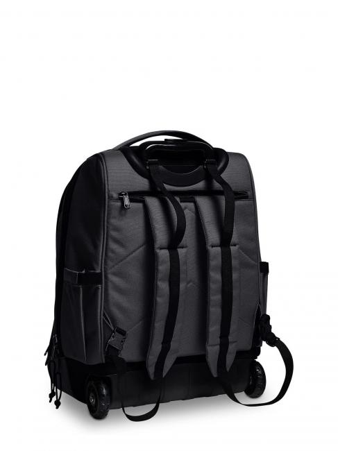 NEW WAY NEW BUMP Plain 2 in 1 Trolley-Rucksack Schwarz - Rucks&auml;cke mit Trolleyfunktion