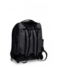INVICTA NEW WAY NEW BUMP Plain 2 in 1 Trolley-Rucksack Schwarz - Rucks&auml;cke mit Trolleyfunktion - 2