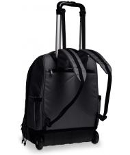 INVICTA NEW WAY NEW BUMP Plain 2 in 1 Trolley-Rucksack Schwarz - Rucks&auml;cke mit Trolleyfunktion - 3