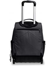 INVICTA NEW WAY NEW BUMP Plain 2 in 1 Trolley-Rucksack Schwarz - Rucks&auml;cke mit Trolleyfunktion - 4