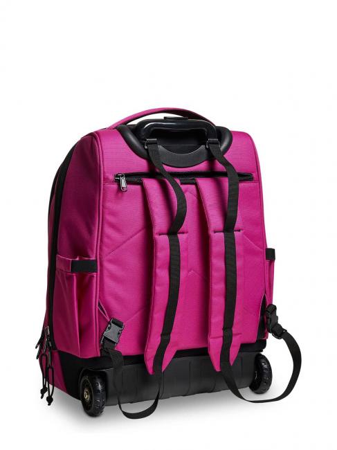 NEW WAY NEW BUMP Plain 2 in 1 Trolley-Rucksack Fuchsienfest - Rucksäcke mit Trolleyfunktion