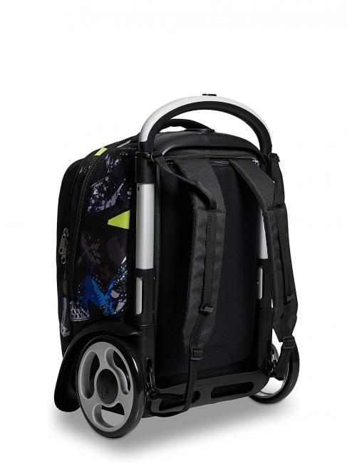 7.1 TYRE Rushover Boy Abnehmbarer Trolley-Rucksack Schwarz - Rucks&auml;cke mit Trolleyfunktion