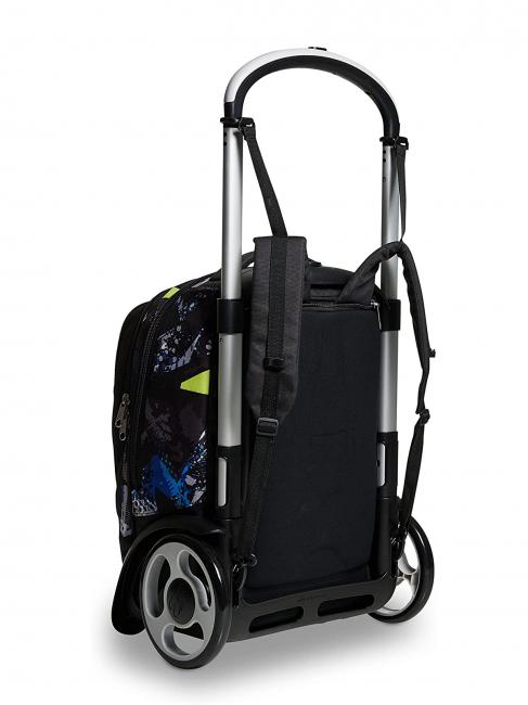 7.1 TYRE Rushover Boy Abnehmbarer Trolley-Rucksack Schwarz - Rucks&auml;cke mit Trolleyfunktion