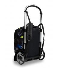SEVEN 7.1 TYRE Rushover Boy Abnehmbarer Trolley-Rucksack Schwarz - Rucks&auml;cke mit Trolleyfunktion - 5