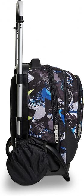 7.1 TYRE Rushover Boy Abnehmbarer Trolley-Rucksack Schwarz - Rucks&auml;cke mit Trolleyfunktion