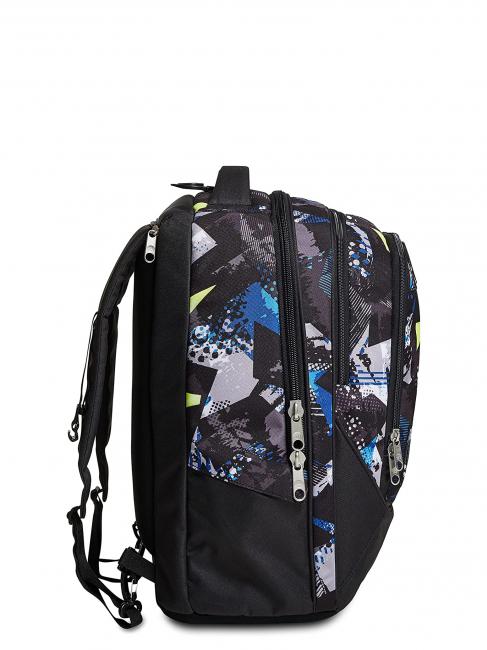 7.1 TYRE Rushover Boy Abnehmbarer Trolley-Rucksack Schwarz - Rucks&auml;cke mit Trolleyfunktion