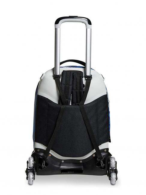 7.1 JACK Crafter Boy Trolley-Rucksack mit Dreifachrad, abnehmbar blautief - Rucks&auml;cke mit Trolleyfunktion