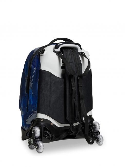 7.1 JACK Crafter Boy Trolley-Rucksack mit Dreifachrad, abnehmbar blautief - Rucks&auml;cke mit Trolleyfunktion