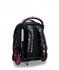 SEVEN 7.1 TYRE Patchyheart Girl Abnehmbarer Trolley-Rucksack - Rucks&auml;cke mit Trolleyfunktion