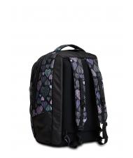 SEVEN 7.1 TYRE Patchyheart Girl Abnehmbarer Trolley-Rucksack Schwarz - Rucks&auml;cke mit Trolleyfunktion - 4