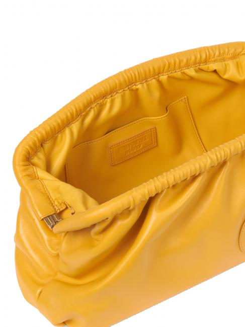 NUWEV Handtasche aus Leder gelb - Damentaschen