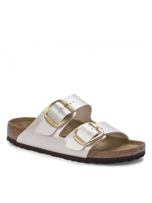ARIZONA BIG BUCKLE Pantoffel-Sandale anmutiges Perlwei&szlig; - Damenschuhe