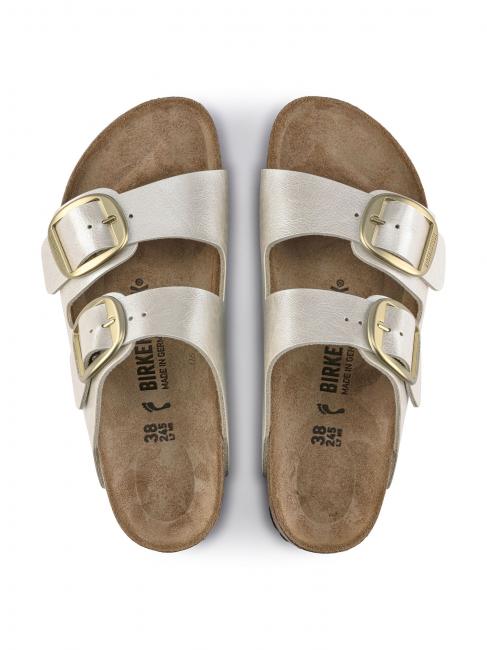 ARIZONA BIG BUCKLE Pantoffel-Sandale anmutiges Perlwei&szlig; - Damenschuhe