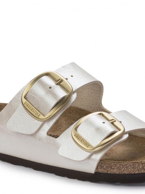 ARIZONA BIG BUCKLE Pantoffel-Sandale anmutiges Perlwei&szlig; - Damenschuhe