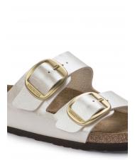 BIRKENSTOCK ARIZONA BIG BUCKLE Pantoffel-Sandale anmutiges Perlwei&szlig; - Damenschuhe - 5