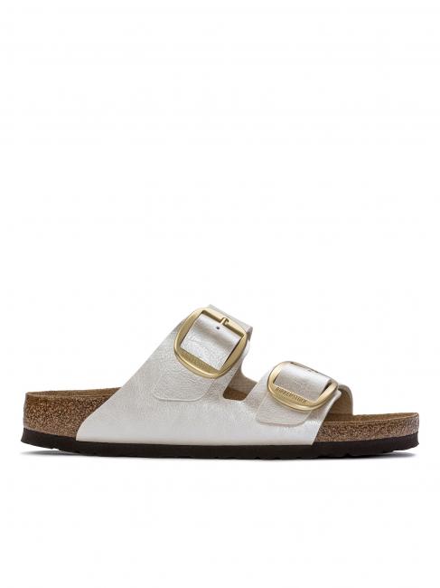 ARIZONA BIG BUCKLE Pantoffel-Sandale anmutiges Perlwei&szlig; - Damenschuhe